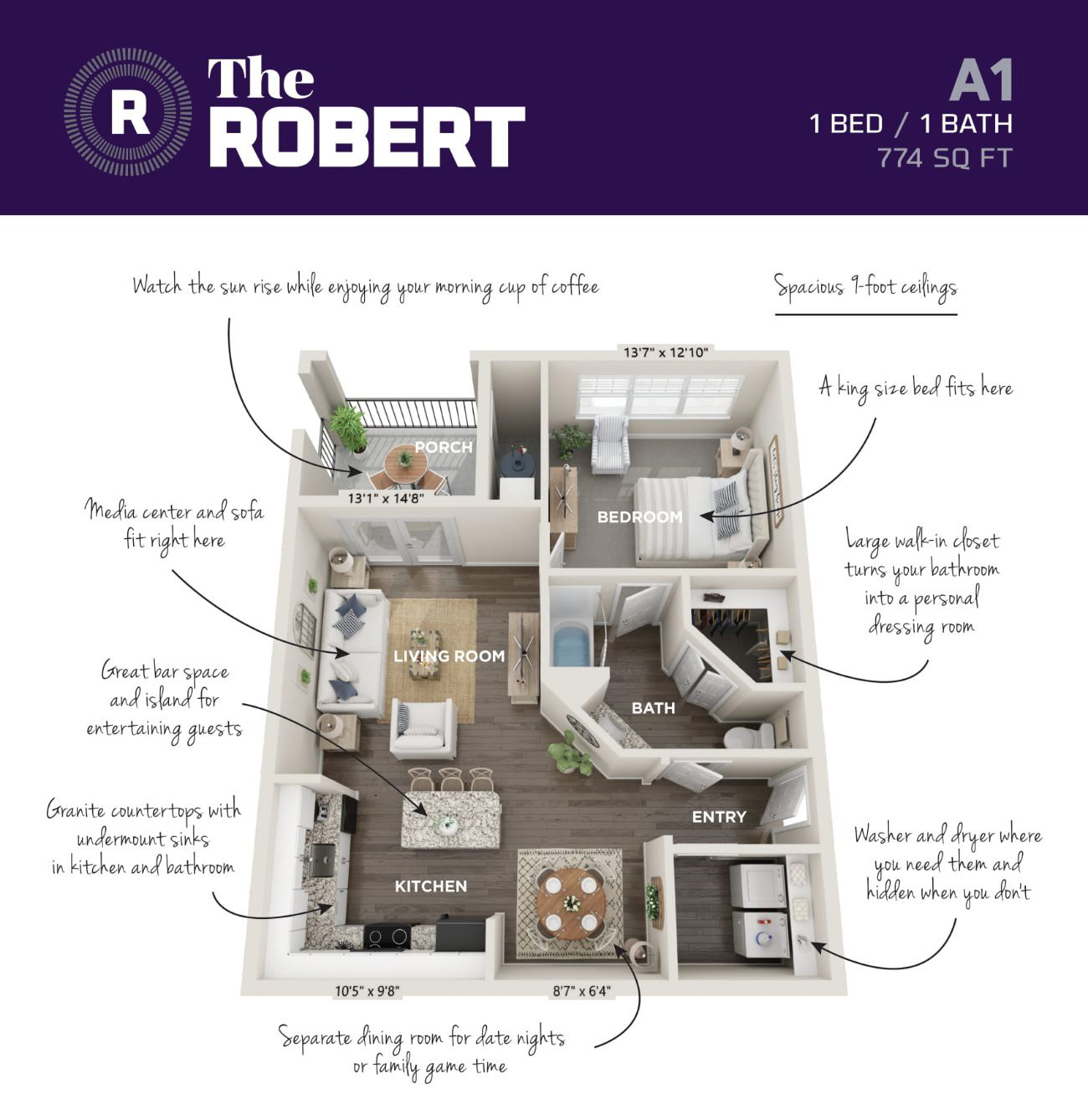 The Robert Apartments - A1